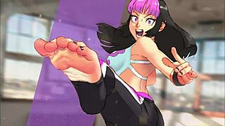 huge anime feet compilation packed with extra fetish highlights