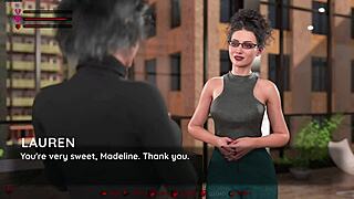 Stepmommy Guy 1: Big-Ass Milf Squirts on Monster Cock in Rough Interracial Cuckold Game