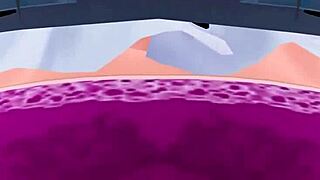 What dreams does the emo giantess uniform girl chase in MMD?