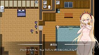 what if snow white gets stolen away for a secret blowjob in this twisted game hentai?