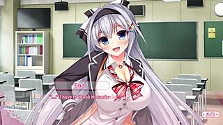 real hentai asian big tits babe takes monster cock creampie and facial