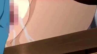 innocent teen student drowns in hardcore hentai creampie cum flood