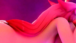 lesbian's tender licks lead to creampie orgasms