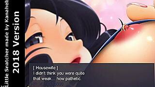 Little snatcher housewife milf exposes huge natural tits nipples closeup