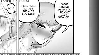 hey you wanna clean futanari cocks at the breeding shop