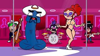 damn take me to the strip club big tits monster cock lesbian show 🔥🍑💦