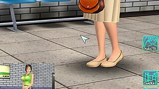 Jogo De Anime 3d Milf Cums Hard From Huge Tits Pounding