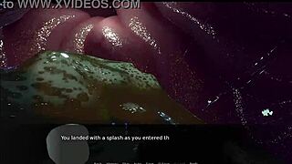 Sleeping Giantess Redhead Ass Licked in Huge Anime Ending