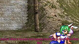 sanae fucks reisen hard in sizzling touhou hentai parody action! 🔥🍑💦