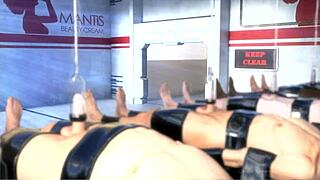 wanna see her latex-clad big tits smother your cock before she dominates and fucks your ass raw?