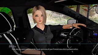 hey, wanna watch me fuck this horny white hair girl's hot pussy deep in the forest 3d hentai?