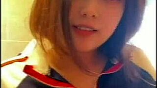 university couple sneaks train sex stifling moans