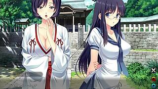 tsumamigui 3 eng prologue: curvy big tits wife blows fat cock in steamy gameplay