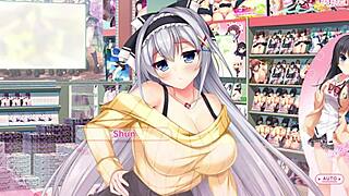 real hentai dt ena route 6 big tits facial cumshot explosion