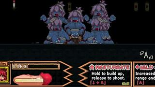 blue skin beauty endures 30-minute forest gangbang orgy frenzy