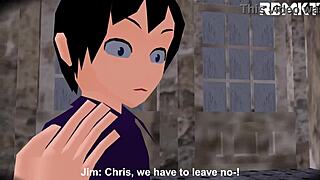 mmd giantess sadako's huge ass insertion fart fetish tease