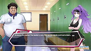 Ep2 academy love saga tennis angels ex: making deal with bridget by anal fucking her curvy body group squirting creampie action 😈