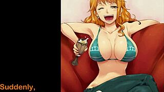 nami teases you through one piece hentai joi