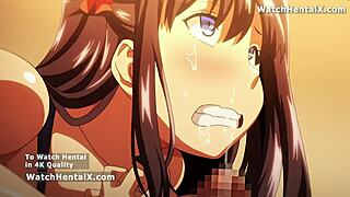 this sexy anime teen girlfriend shakes her big ass begging her friend for creampie doggystyle fun