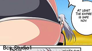 shino battles md cow scientist's giantess breast growth in sexy hentai expansion