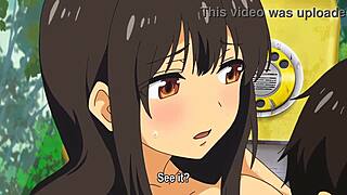 A horny busty teen with massive tits gets fingered wet then fucked hard outdoors in missionary and doggystyle.