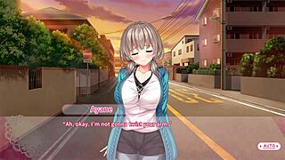 real hentai dt ena route 6 big tits facial cumshot explosion