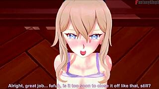 jean's fuckin her office pussy hard genshin impact fantasy style 👅🏢
