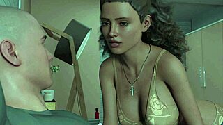 mixed hottie tempts devil's massive bwc