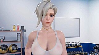 i can't stop watching these big ass tits bouncing in overwatch compilation