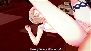 jean's fuckin her office pussy hard genshin impact fantasy style 👅🏢