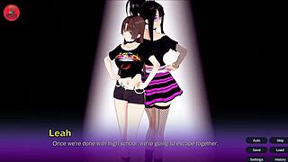 damn out of touch chapter 2 has you looking like a clown in this psychedelic hentai vn