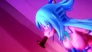 Aqua's Wild Hentai Moments Explode Everywhere!