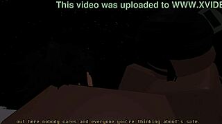 Hunter meets seductive hybrid demon in roblox showdown