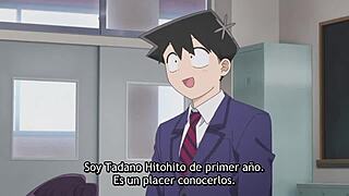 hey, komi-san wa comyushou desu cap 1 with espanol subs! 📺😍