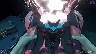 innocent ember's fat ass pounded doggystyle by monster cock?