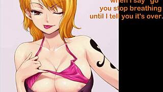 nami teases you through one piece hentai joi