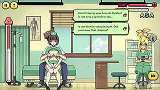 whoa those huge nurse tits get grabbed and pounded hard 😍💦