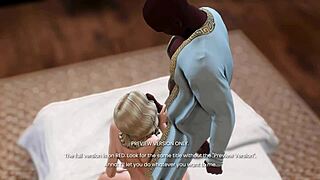 whoa! crossing the line 5 preview slams monster bbc in 3d hentai!