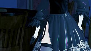 private dance from 2b turns wild! you want her huge oppai bouncing in nier automata 4k?