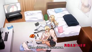 hentai teen fucks student big cock cowgirl creampie doggystyle missionary