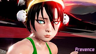 Prevence Toph Twerking Animation Highlights Curvy Ass Shakes and Bouncy Moves