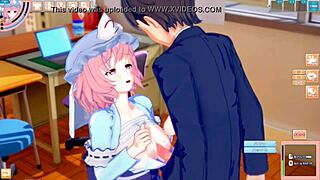 yuyuko's massive tits get groped hard in koikatsu 3dcg hentai