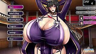 shouko hazuki's huge tits squeeze first client's cock in lover titty fuck manor ep4