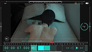 Chieko's Neon Capsule Hotel Temptation Beckons