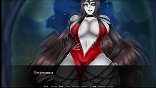 Giant guardians quest tempts with Carmilla's massive ass and feet fantasies.