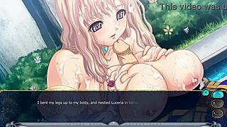 funbag fantasy luceria bounces her huge tits in full hentai scene 5