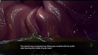 Sleeping Giantess Redhead Ass Licked in Huge Anime Ending