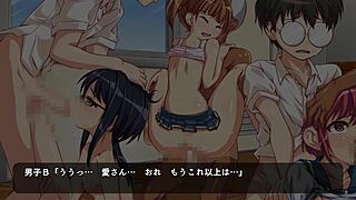 big tits irregularity teases anal creampie and titty fuck play