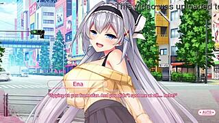 real hentai dt ena route 6 big tits facial cumshot explosion