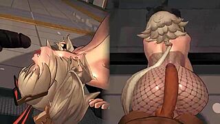 caesar and burnice's bunny group romp hints at wild secrets